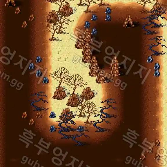 원숭이왕굴1 지도