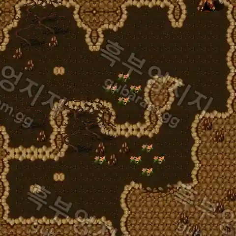 뱀왕굴1 지도